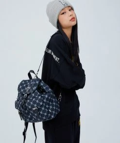 [LIFEWORK] Seasonless LA DOG MONOGRAM 2WAY Mini Backpack