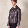 [DWSCOMPANY] Winter 21 Vegan Leather Jacket.