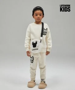 [LIFEWORK] FW 21 Kids) Booklewappen Unbalance Jogger Pants(Without Fur) Best Sellers