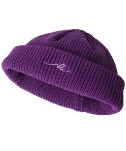 SLEEPYS SLIP [SLEEPY SLIP] Seasonless SLEEPING PURPLE BEANIE