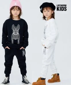 [LIFEWORK] FW 21 Kids) RADOG BigLogo Jogger Pants Best Sellers