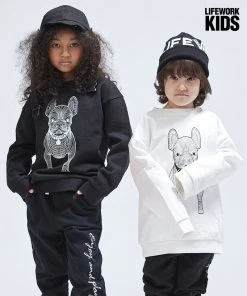 [LIFEWORK] FW 21 Kids) RADOG BigLogo Man To Man