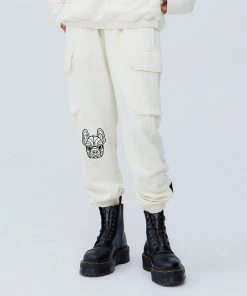 Best Sellers [LIFEWORK] FW 21 Woman) LW1 RADOG LarvaEmbroidery Jogger Pants