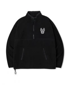 [LIFEWORK] FW 21 Woman) Campus Fleece Half Zip-upMan To Man