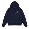 [HARDCORE HAPPINESS] FW 21 HCH Embroidery. Hoodie Navy Best Sellers
