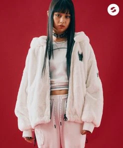 Best Sellers [LIFEWORK] FW 21 Woman) Mingstar Hoodie Reversible Jacket