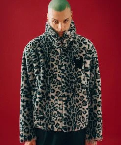 [LIFEWORK] FW 21 Eco Fur High Neck ShortJacket