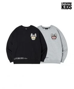 [LIFEWORK] FW 21 Kids) Ski Figure Radon Man To Man(Without Fur)
