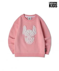 [LIFEWORK] FW 21 Kids) Embroidery Booklewappen Man To Man(Without Fur)