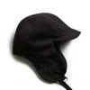 [SLEEPY SLIP] Seasonless SATIN TROOPER HAT BLACK