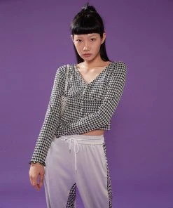 [PLASMASPHERE] FW 21 HOUND CARDIGAN(BLACK)