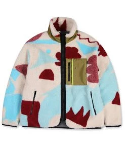 YOUTH BATH [YOUTHBATH] FW 21 YB GRAPHIC PATTERN FLEECE JUMPER_CREAM Best Sellers