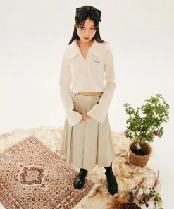 Best Sellers [PLASMASPHERE] FW 21 Poodle Cardigan[Cream]