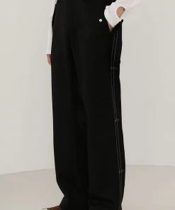 [ANOTHER YOUTH] FW 21 Wool Stitch Pants - Black