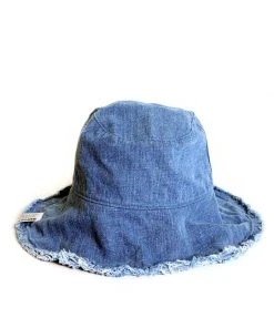 [SLEEPY SLIP] Seasonless REVERSIBLE DENIM BUCKET HAT SLEEPYS SLIP