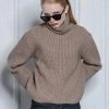 UNORMAL [UNUSUALNORMAL] FW 21 RACCOON TURTLE-NECK _ COCOA Best Sellers