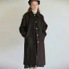 [ANEDIT] Winter 21 Wool Padded Button Coat_DBR