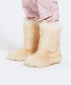[CRANK] Winter 21 LONG ECO FUR BOOTS_IV Best Sellers