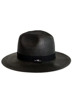 Best Sellers [SLEEPY SLIP] Seasonless [unisex]SLEEPING BLACK PANAMA HAT
