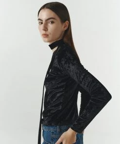 Best Sellers [REPOS] FW 21 MUFFLER T-SHIRT (BLACK)