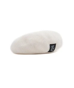 [SPUNKY] Seasonless KNIT BERET (WHITE)