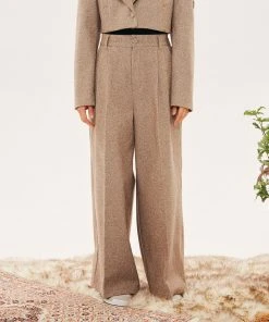 Best Sellers [PLASMASPHERE] FW 21 Herry Pants[Beige]