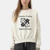 [NANA CREW] FW 21 DAISY CUBE SWEATSHIRT - IVORY