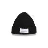 [ILLEDIT] Winter 21 LABEL 2WAY BEANIE BLACK Best Sellers