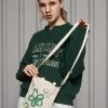 [LARTIGENT] FW 21 FLOWER COTTON BAG(IVORY) Best Sellers