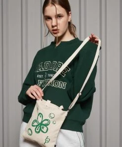 [LARTIGENT] FW 21 FLOWER COTTON BAG(IVORY) Best Sellers