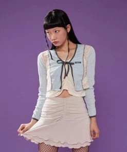 Best Sellers [PLASMASPHERE] FW 21 HELEN CARDIGAN(MINT)