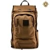 [BUILFORD] Seasonless Roll Top Safari Backpack Brown