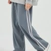 Best Sellers [CRUMP] FW 21 Two-line Wide Track Pants. (CP0146-5)
