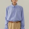 [ANOTHER YOUTH] FW 21 Back Slit Shirts - Skyblue
