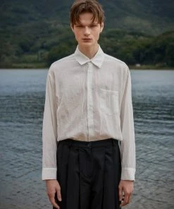 [FLAREUP] Winter 21 Kley Crinkle Shirts - Off White (FU-183) Best Sellers