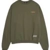 [LIBERE KOREA] FW 21 SLOGAN SWEAT SHIRTS / KHAKI Best Sellers