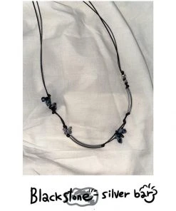 [PINCUNOMARU] Seasonless Black Stone- Silver Bar