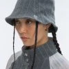 [GIMMETHEYOUNG] Seasonless TWINKLE BUCKET HAT / GREY