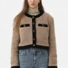 [NANA CREW] FW 21 HEAVY SHEARLING JACKET - BEIGE Best Sellers