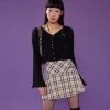 Best Sellers [PLASMASPHERE] FW 21 PICNIC SKIRT(BEIGE)