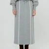 [BENSIMON] FW 21 SWEAT LONG SKIRT - GREY