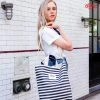 [DRILLEYS] Seasonless Eco Crossbag Navy Stripe