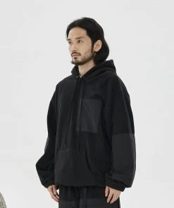 [HAVEOFFDUTY] FW 21 FLEECE NPC CAMPER HOODIE(BLACK)