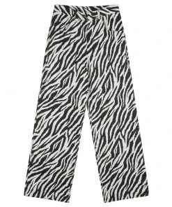 [HIGH SCHOOL DISCO] FW 21 Zebra Wide Pants Ivory