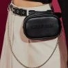 [CRANK] Seasonless CHAIN BELT BAG_BK