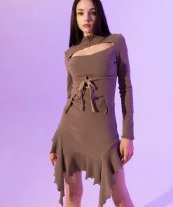 [BABLETWO] FW 21 Tinkerbell Dress (MOCHA) Best Sellers