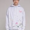 [MIDNIGHT MOVE] Winter 21 Pigment Paint Hood (off White)