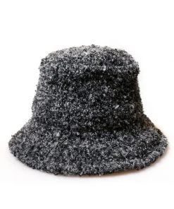 [SLEEPY SLIP] Seasonless BRIGHTON BLACK BUCKET HAT SLEEPYS SLIP