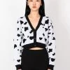 [SPUNKY] FW 21 KNIT CARDIGAN (MILK COW)