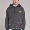 Best Sellers [MIDNIGHT MOVE] Winter 21 Pigment Paint Hood (dark Grey)